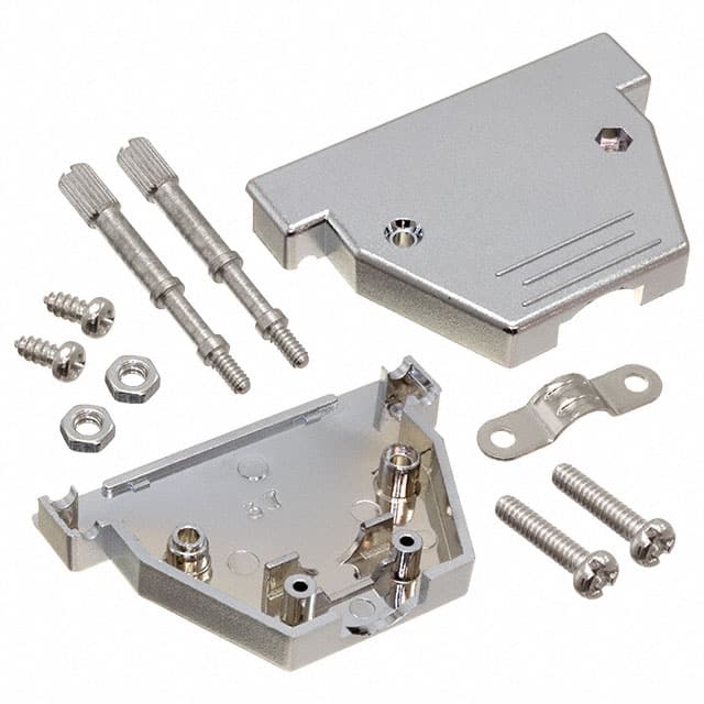 61803725311 W眉rth Elektronik  Carcasas traseras para conectores D-Sub en forma de D